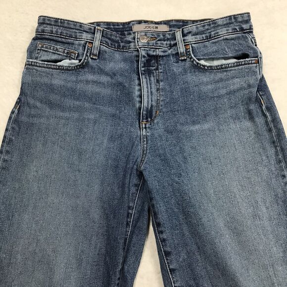 JOES Jeans Niki Mid Rise Women 30 (32x28) Bristol Light Wash Stretch Roll Cuff - Picture 3 of 16